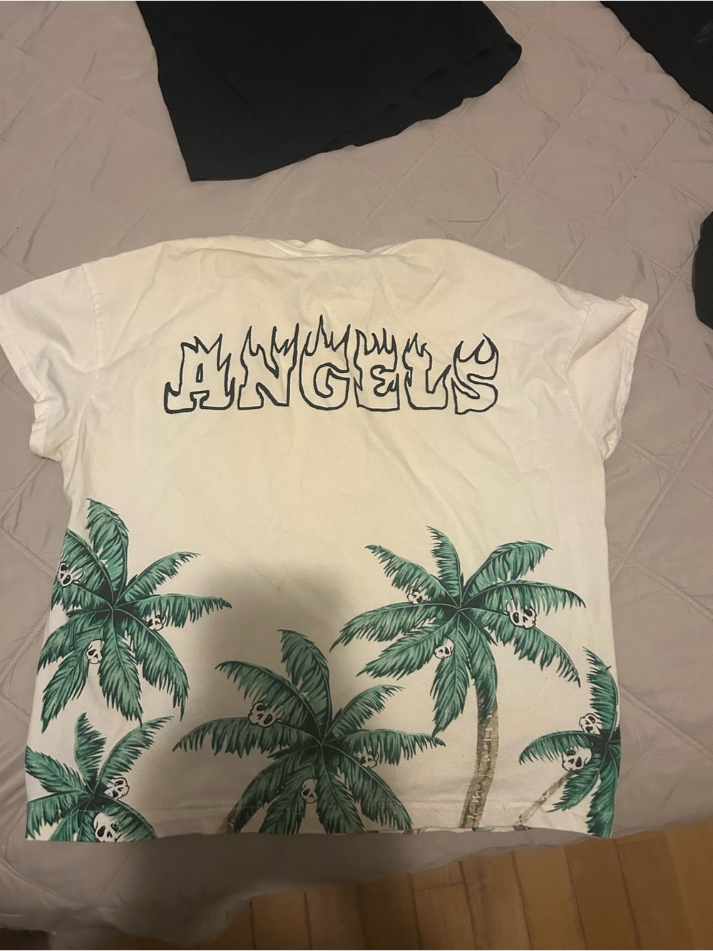 Palm Angels Cream Tee